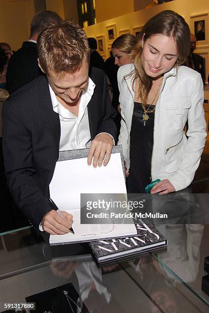Bryan Adams and Lauren Bush attend Calvin Klein hosts a party to celebrate Bryan Adams' new photo book "American Women" to benefit The Society of...