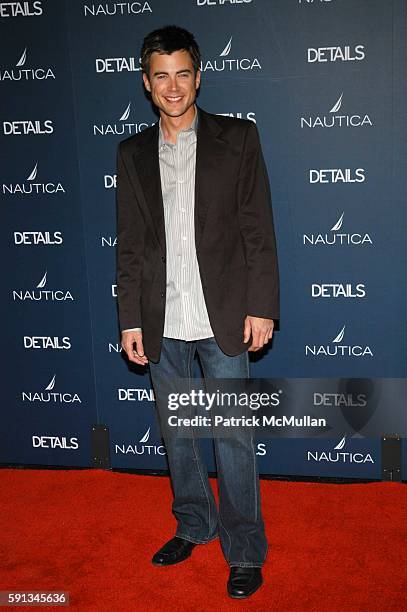 Matt Long attends Nautica and Details Magazine Celebrate the April Issue of Details and NEXT BIG THINGS... At Roosevelt Hotel on April 12, 2005 in...