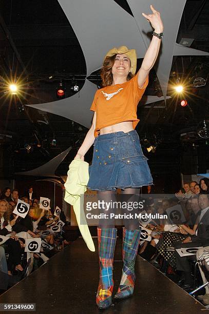 Yancy Butler attends Third Annual Dressed To Kilt at Copacabana on April 6, 2005 in New York City.