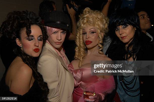 Aimee Phillips, Richie Rich, Amanda Lepore and Susanne Bartsch attend Launch Party For The House of Rocawear, hosted by Patricia Field and Damon Dash...