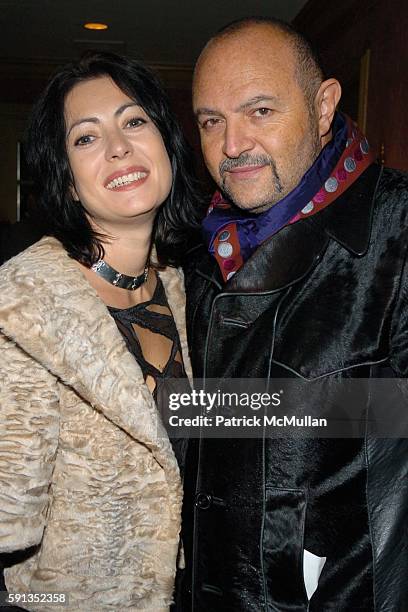 Catherine Malandrino and Bernard Aidan attend Launch of La Nuit des Etoiles Festival Dinner for French Institute Alliance Francaise, to Celebrate...