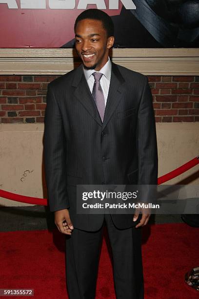 Anthony Mackie attends 'Julius Caesar' Opening Night on Broadway - Arrivals at The Belasco Theater & Gotham Hall on April 3, 2005 in New York City.