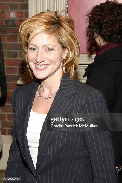 Edie Falco attends 'Julius Caesar' Opening Night on Broadway - Arrivals at The Belasco Theater & Gotham Hall on April 3, 2005 in New York City.