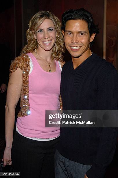 Yvonne Jung and Anthony Ruivivar attend Seeds of Peace Celebrity Auction at Copacabana on February 16, 2005 in New York City.