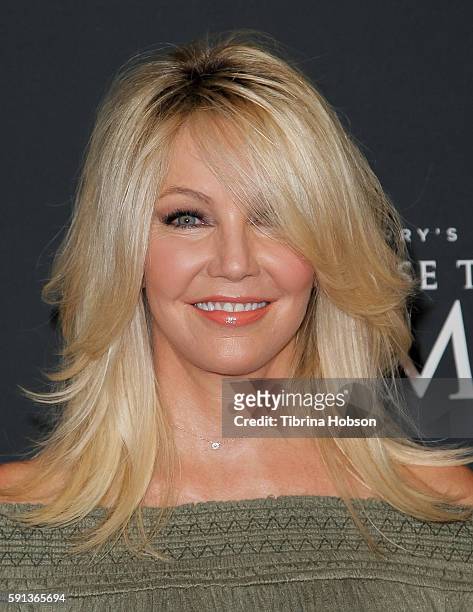 Heather Locklear attends the Screening of TLC Networks 'Too Close To Home' at The Paley Center for Media on August 16, 2016 in Beverly Hills,...