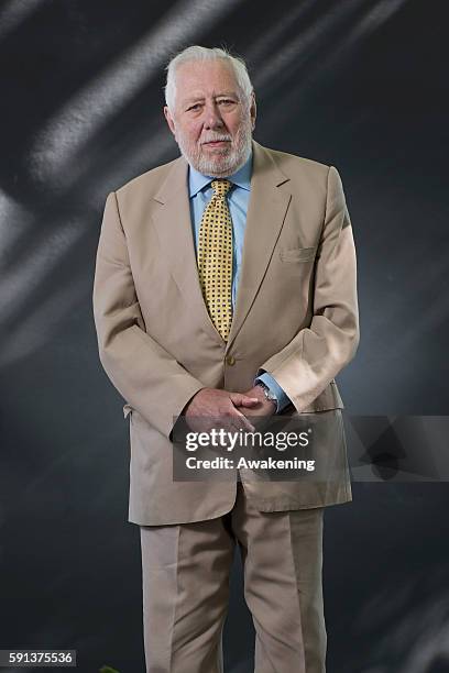 Roy Hattersley attends the Edinburgh International Book Festival on August 17, 2016 in Edinburgh, Scotland. The Edinburgh International Book Festival...