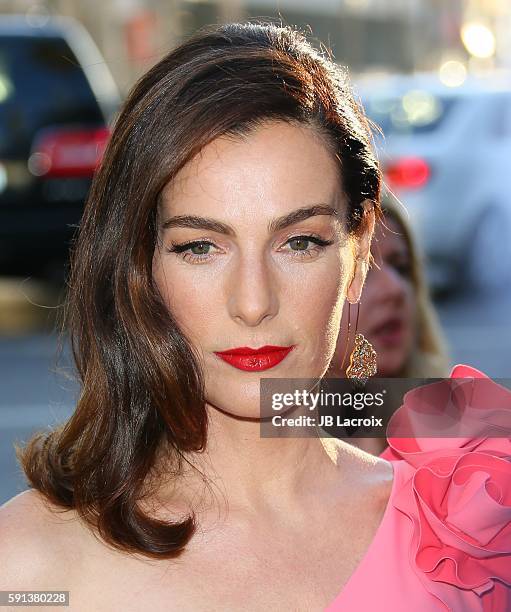 Ayelet Zurer attends the premiere of Paramount Pictures' 'Ben-Hur' on August 16, 2016 in Hollywood, California.