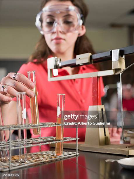 Science Studentpic Highschool Student Science Fair Photos and Premium High Res Pictures ...