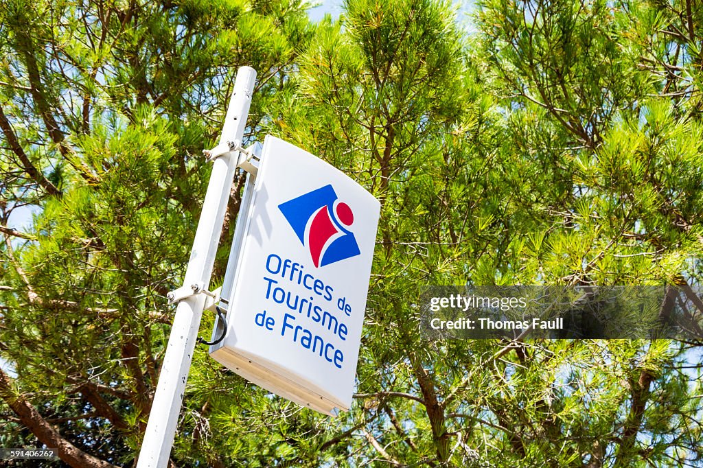 Tourism Office Sign France