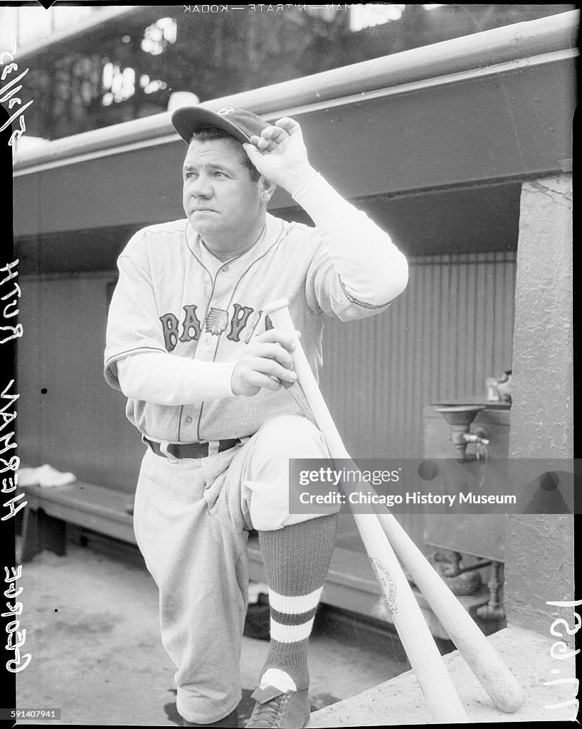 Babe Ruth, Boston Braves Baseball Player