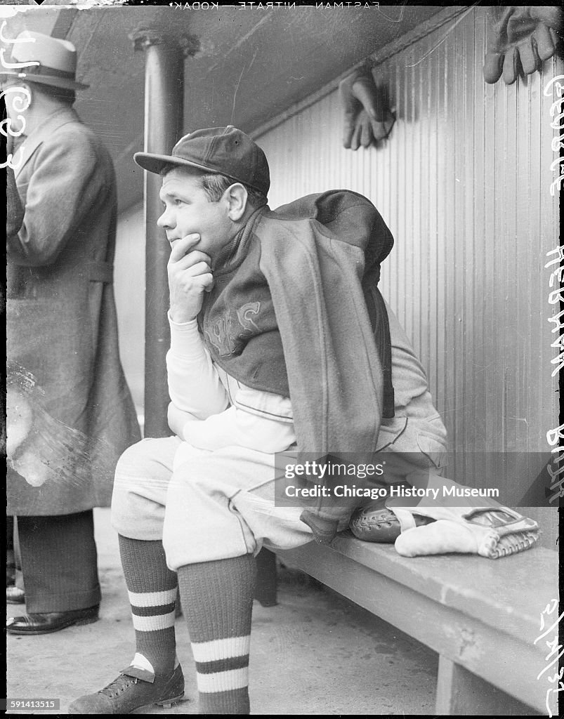 Babe Ruth, Boston Braves Baseball Player