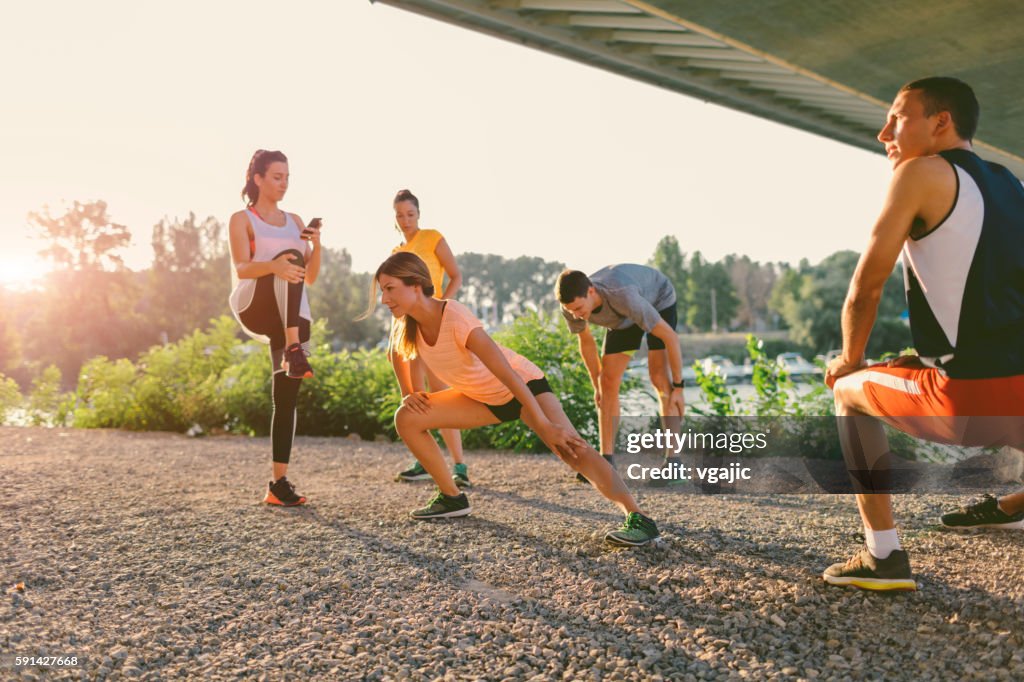 Running Team.