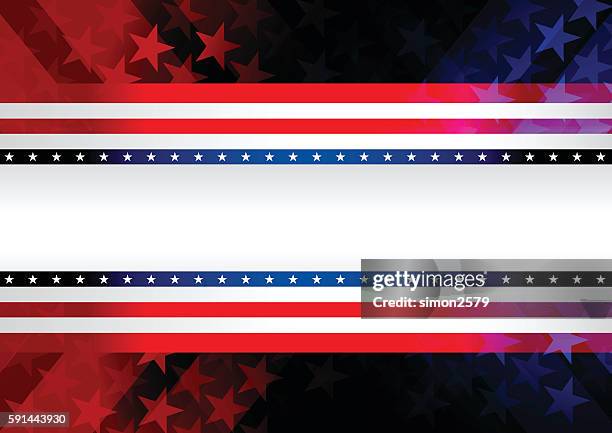 stockillustraties, clipart, cartoons en iconen met red and blue rising star background - red blue background