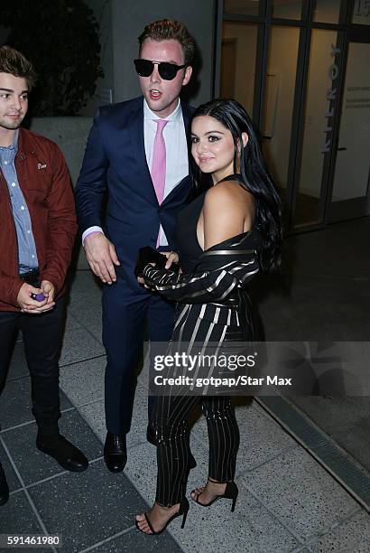 Ariel Winter and Sterling Beaumon are seen on August 16, 2016 at NeueHouse in Los Angeles, CA.