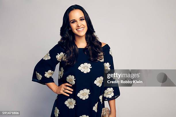 Actress Melissa Fumero poses for a portrait at the FOX Summer TCA Press Tour at Soho House on August 9, 2016 in Los Angeles, California.