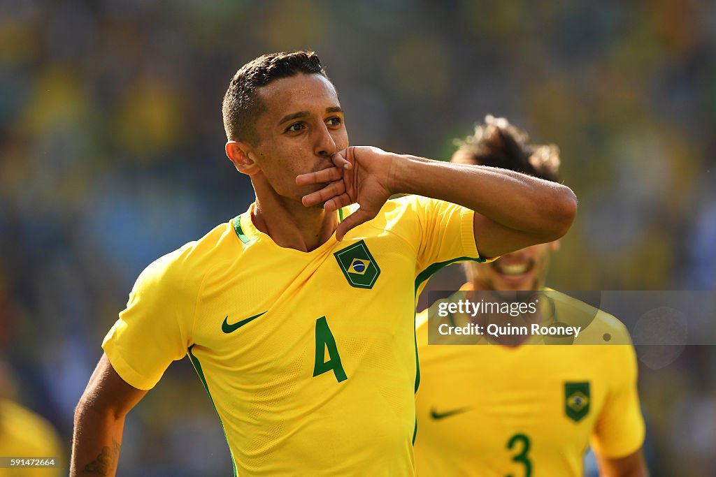 Brazil vs Honduras - Semi Final: Men's Football - Olympics: Day 12