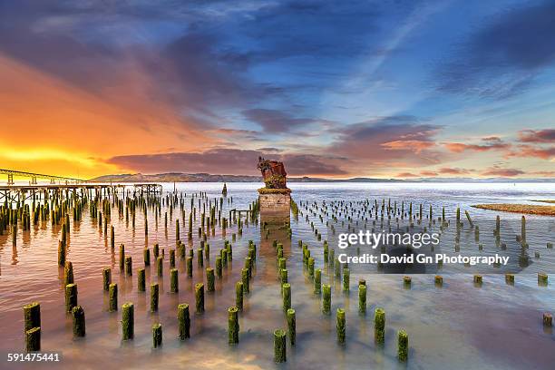 the remains - astoria oregon stockfoto's en -beelden