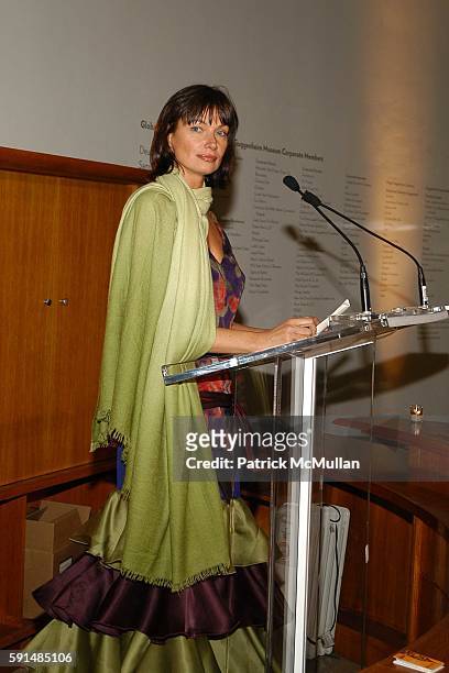 Lucia Debrilli attends Cocktail Party and Dinner to Celebrate the Renowned Italian Drug Rehabilitation Center ' San Patrignano' at Solomon R....