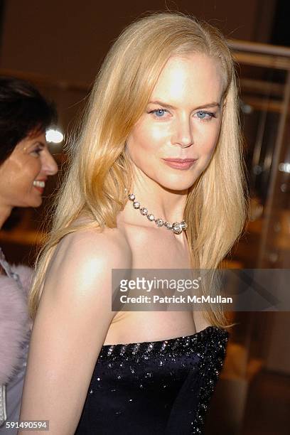 Nicole Kidman attends The Metropolitan Museum of Art Costume Institute Spring 2005 Benefit Gala celebrating the exhibition "Chanel." at Metropolitan...