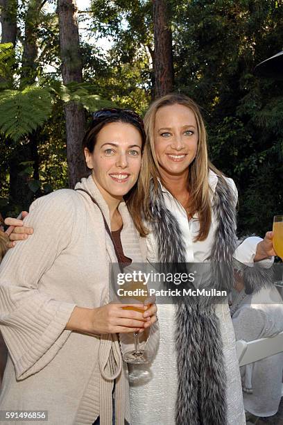 Kelly Atterton and Angela Janklow attend A Luncheon for Cornelia Guest hosted by Angela Janklow at Angela Janklow's Private Residence on December 5,...