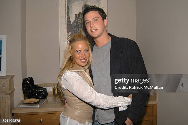 Ally Smith and Michael Morris attend Allison Sarofim's Party for the Opening of "NARNIA" at Allison Sarofim's Home on November 17, 2005 in New York...