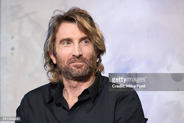 Sharlto Copley attends the AOL Build Speaker Series to discuss "The Hollars" at AOL HQ on August 17, 2016 in New York City.