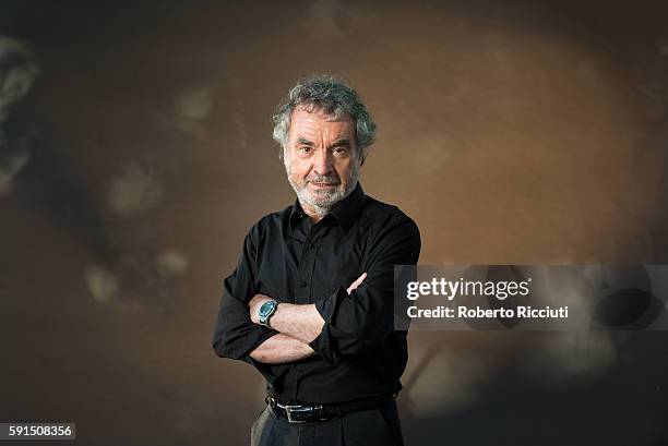 Author John Hands attends a photocall at Edinburgh International Book Festival at Charlotte Square Gardens on August 17, 2016 in Edinburgh, Scotland.