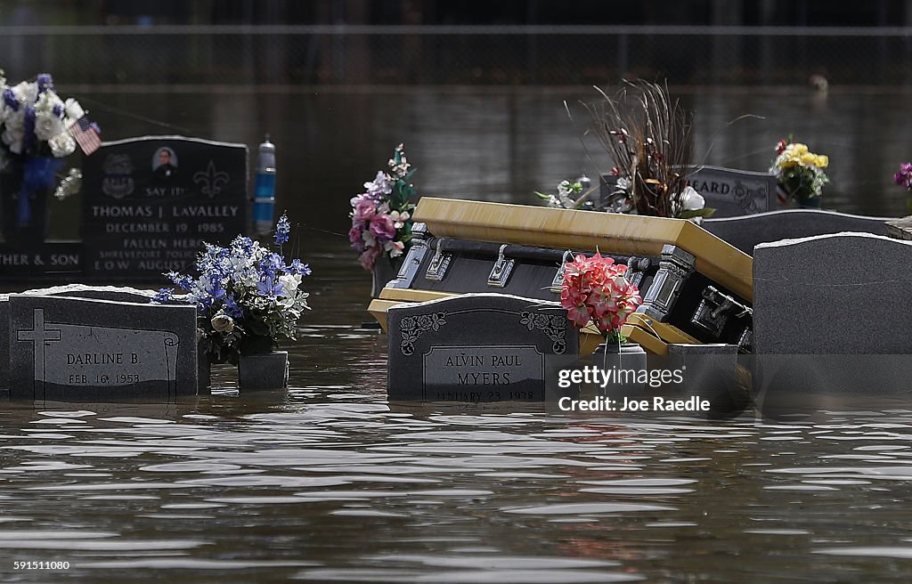 Torrential Rains Bring Historic Floods To Southern Louisiana