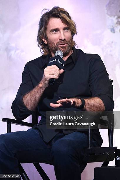 Sharlto Copley attends AOL Build Presents to discuss "The Hollars" at AOL HQ on August 17, 2016 in New York City.