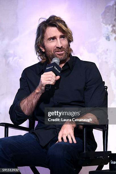 Sharlto Copley attends AOL Build Presents to discuss "The Hollars" at AOL HQ on August 17, 2016 in New York City.