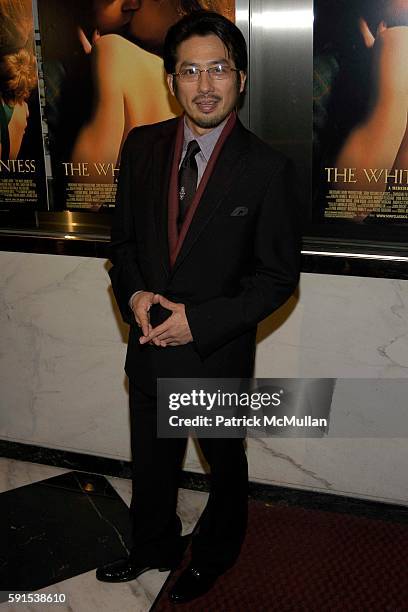 Hiroyuki Sanada attends World Benefit Premiere of Merchant Ivory's 'The White Countess' and After-party at The Paris Theatre & The Metropolitan Club...