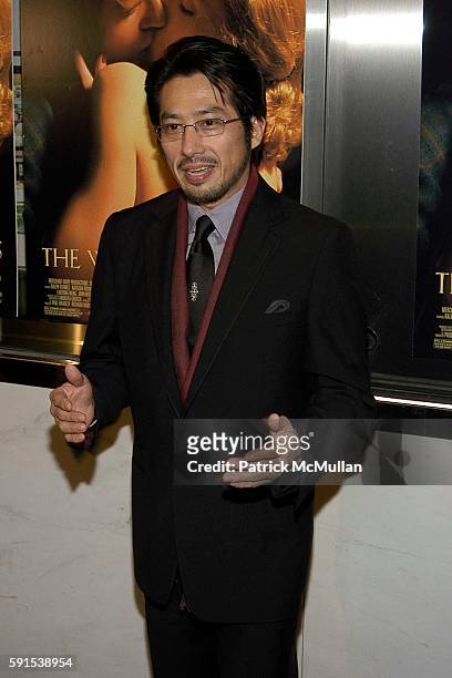 Hiroyuki Sanada attends World Benefit Premiere of Merchant Ivory's 'The White Countess' and After-party at The Paris Theatre & The Metropolitan Club...