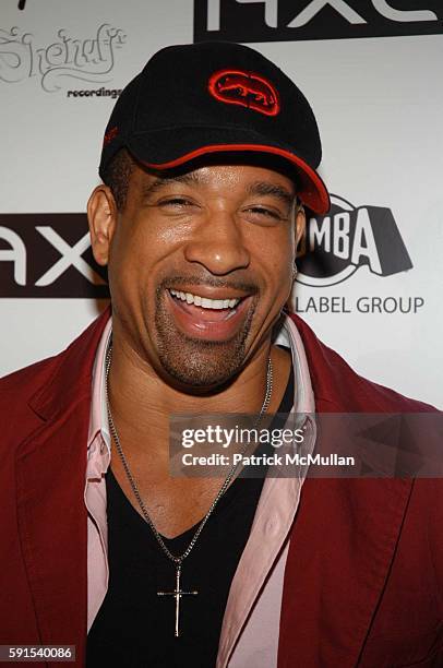 Dorian Gregory attends Ciara's BET Awards Pre-Party at Geisha House on June 27, 2005.