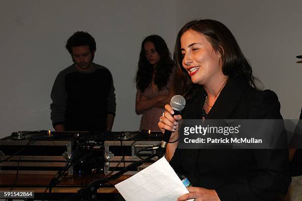 Lauri Firstenberg attends LAXART's Launch Party and Silent Auction on November 5, 2005 in Los Angeles, California.