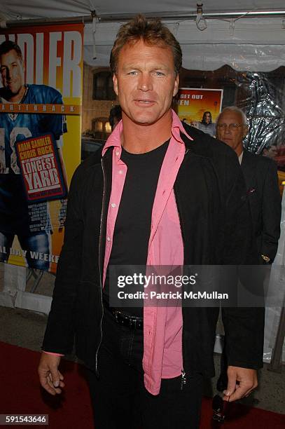 Brian Bosworth attends "The Longest Yard" screening Arrivals at Clearview's Chelsea West Cinemas NYC USA on May 24, 2005.