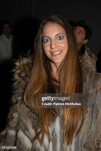 Bonnie Young attends Donna Karan's Holiday Party at Stephan Weiss Studio on December 15, 2005 in New York City.