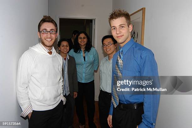 Antonio Commisso, Gabby Jimenez, Jessica Rivera, Toby Wu and Matt Cotty attend LIVE OUT LOUD 4th Annual Gala Benefit at Chelsea Art Museum on May 23,...