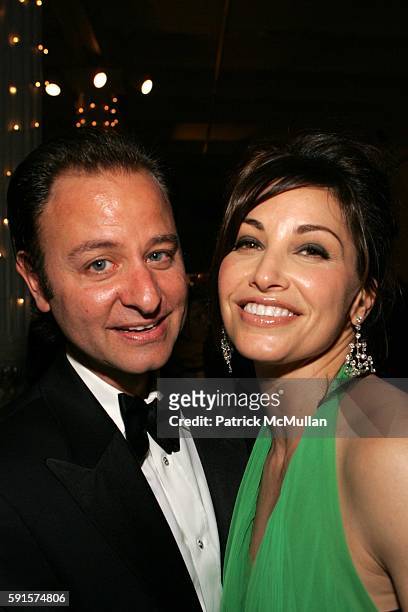 Fisher Stevens and Gina Gershon attend "Fish Fry" An All-Star Roast of Fisher Stevens to Benefit Naked Angels at Puck Building on May 23, 2005 in New...
