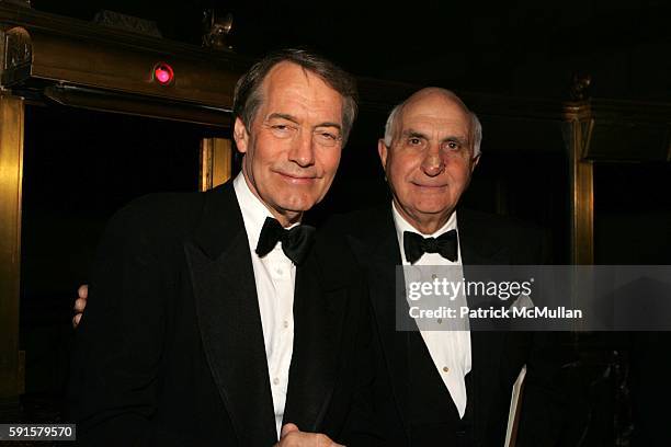 Charlie Rose and Ken Langone attend Senator Hillary Rodham Clinton and Charlie Rose Join NYU Medical Center to Celebrate Hi-Tech Imaging and to...