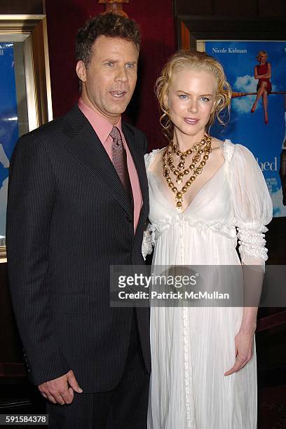 Will Ferrell and Nicole Kidman attend The World Premiere of "BEWITCHED" at Ziegfeld Theatre on June 13, 2005 in New York City.