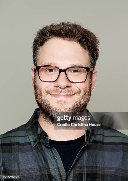 CanadianAmerican actor, filmmaker, and comedian Seth Rogen is photographed for Los Angeles Times on August 2, 2016 in Los Angeles, California.