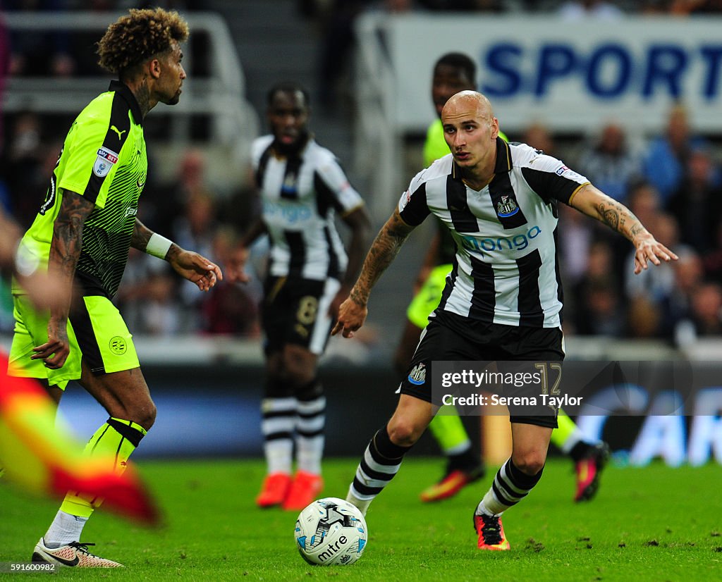 Newcastle United v Reading: Sky Bet Championship