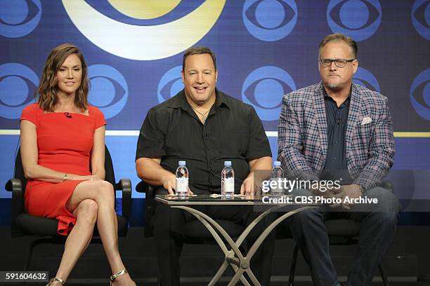 Panel session for the new CBS show, KEVIN CAN WAIT, at the TCA presentations at the Beverly Hilton Hotel in Los Angeles, August 10, 2016. Pictured:...