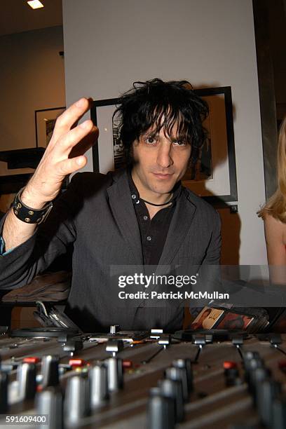 Jesse Malin attends John Varvatos Store Opening featuring the Photography of Danny Clinch at John Varvatos on November 14, 2005 in New York City.