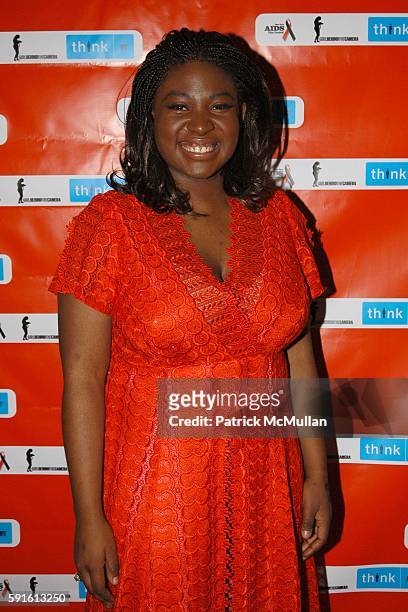 Suzanne Engo attends New York AIDS Film Festival Red Ball Opening Gala at Paramount Screening Room & MTV TRL Studios on December 1, 2005 in New York...