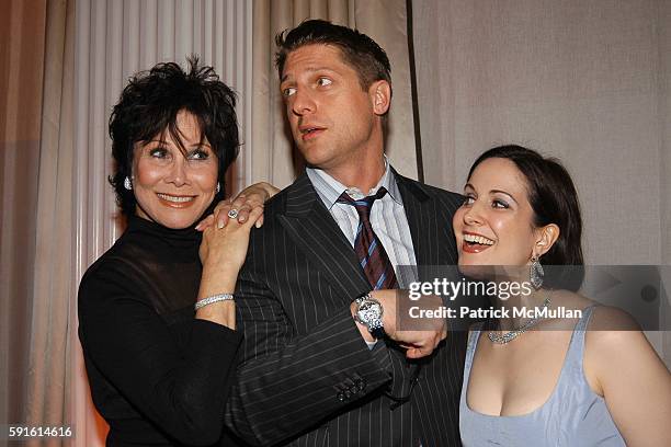 Michele Lee, Christopher Sieber and Stephanie D'Abruzzo attend An Intimate Dinner With Theatrical Flair to Benefit Broadway Cares/Equity Fights Aids...