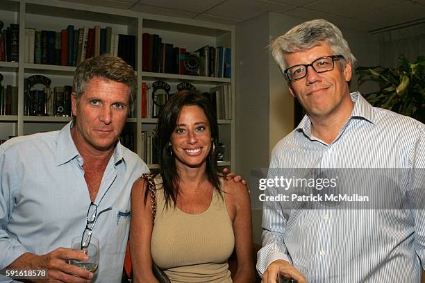 Donny Deutsch, Amanda Zacharia and Peter Tolan attend Premiere Screening and Discussion of "Rescue Me" at Museum of Television and Radio on June 9,...