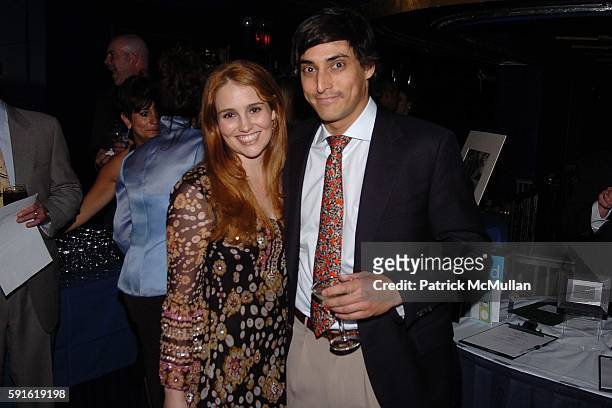 Gillian Hearst and Adam Shugar attend THE RAINFOREST FOUNDATION US "Soul Survivor" Dinner and Concert at The Supper Club on May 9, 2005 in New York...