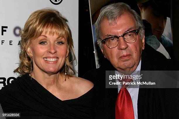 Larry McMurtry and Diana Ossana attend Focus Features NYC Premiere of Ang Leeís Brokeback Mountain at Loews Lincoln Square on December 6, 2005 in New...