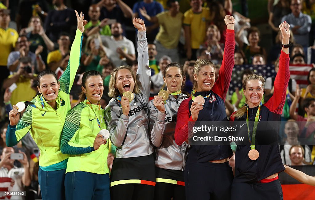 Beach Volleyball - Olympics: Day 12